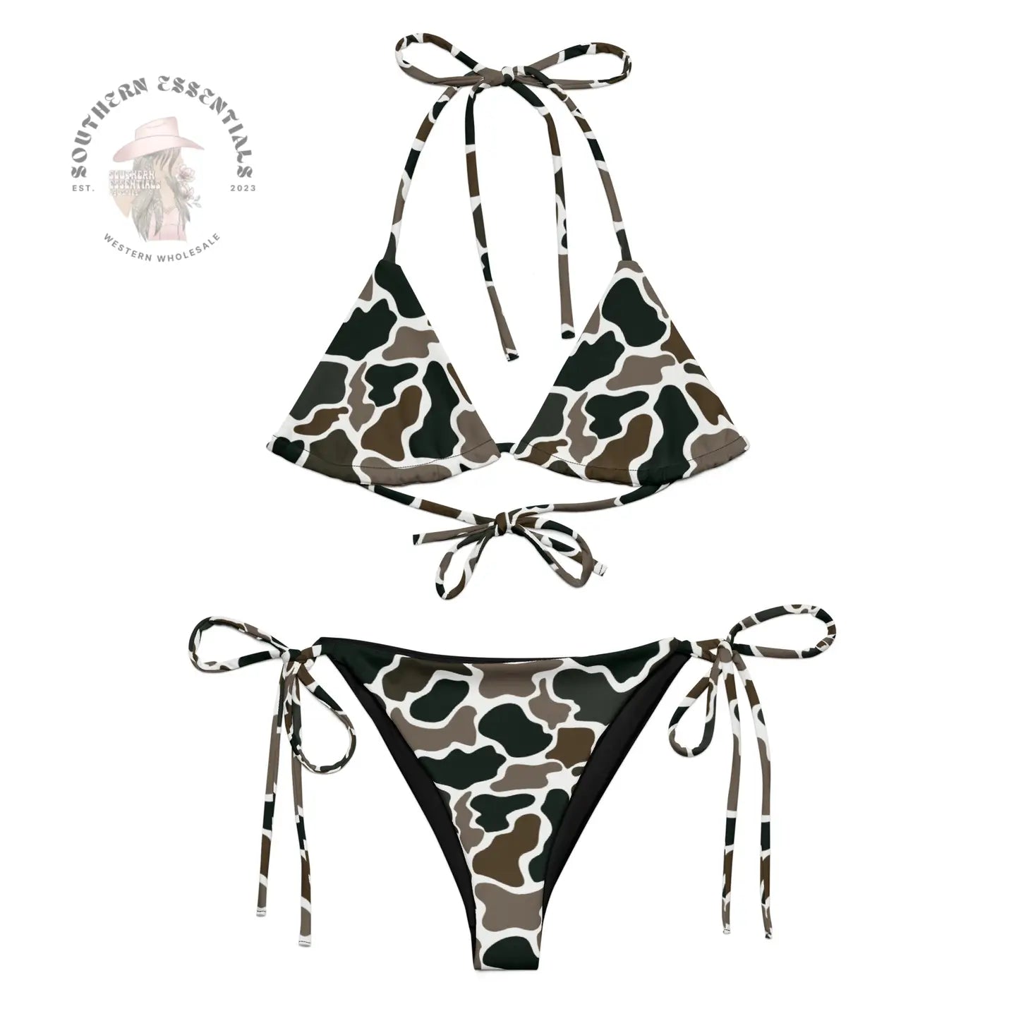 Duck Camo String Bikini