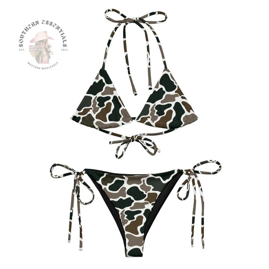 Duck Camo String Bikini