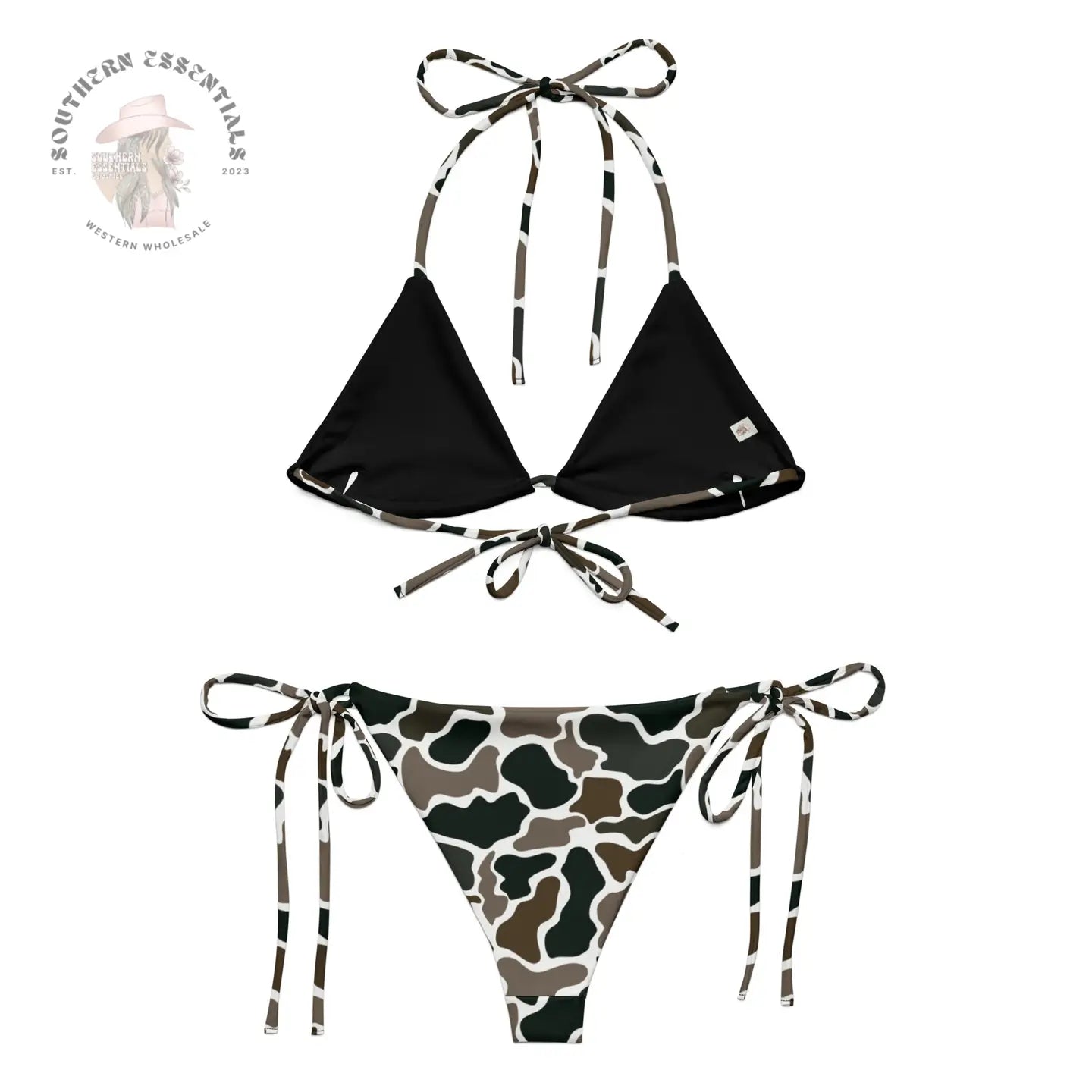 Duck Camo String Bikini