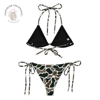 Duck Camo String Bikini